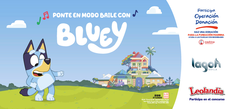 ¡Llega a Lagoh Bluey: el mini show infantil del momento!